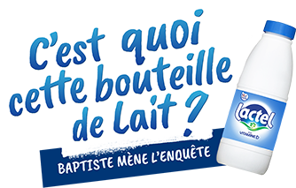 C'est quoi cette bouteuille de lait ? Baptiste mène l'enquête