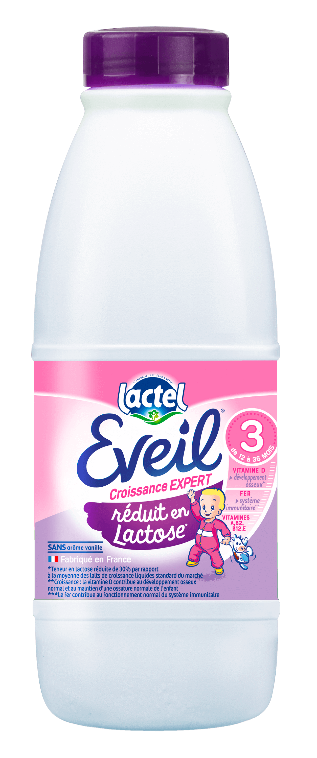 Lactel Eveil Croissance Expert Reduit En Lactose Lactel