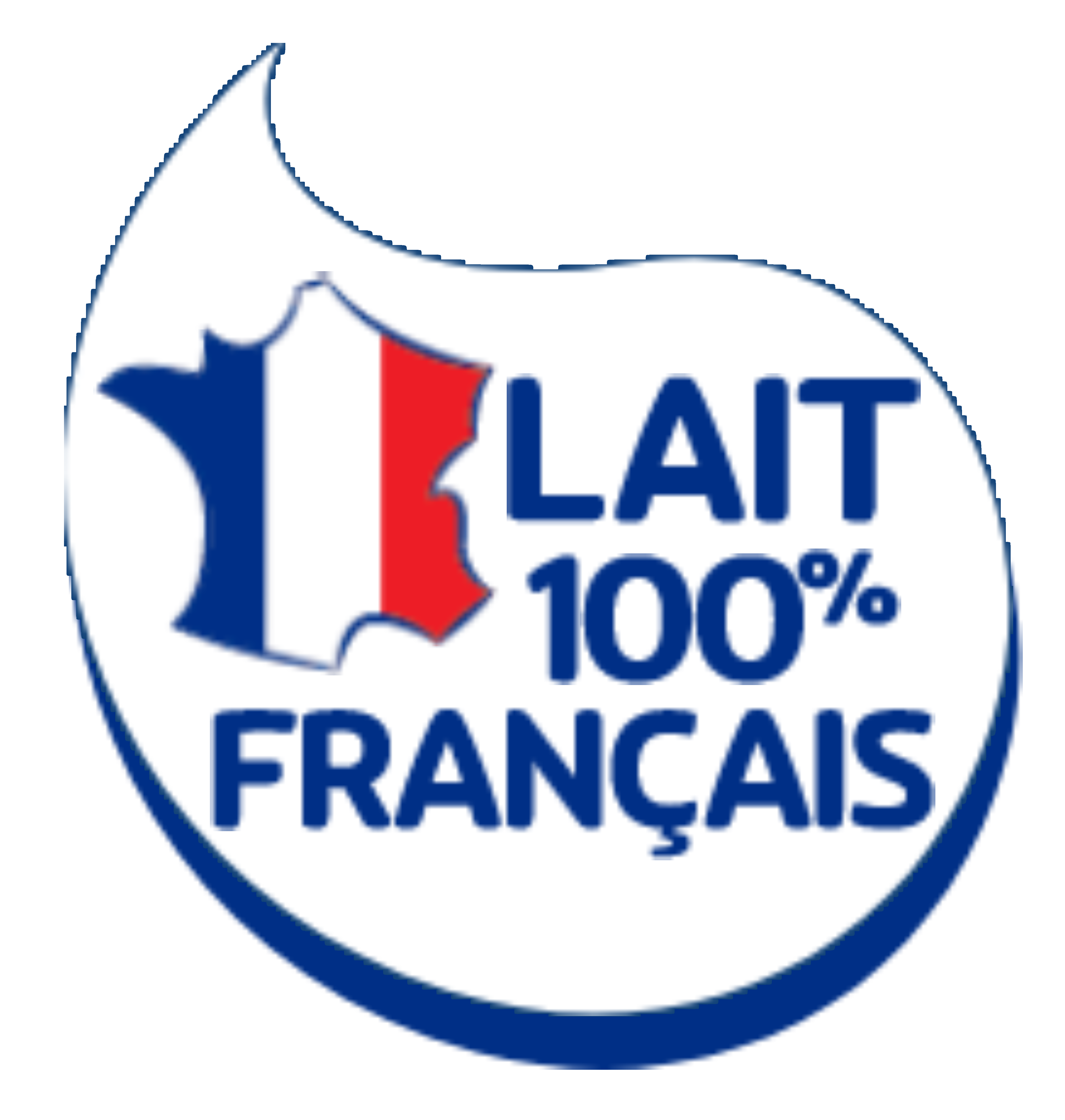 Picto lait 100% Français de Lactel